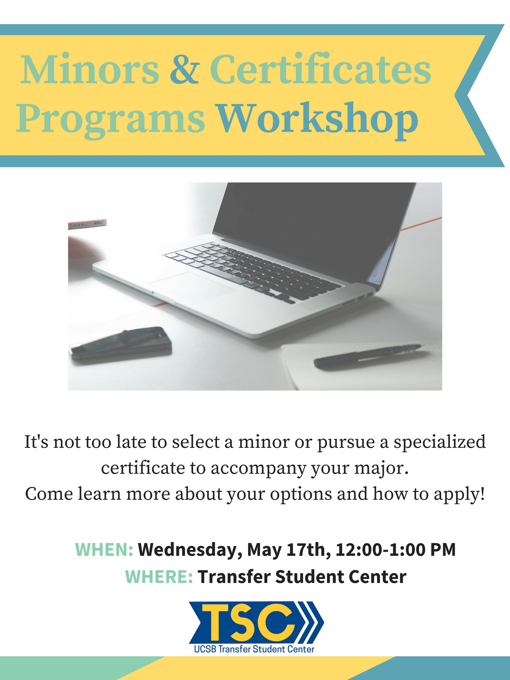 Minors & Certificates Programs Workshop