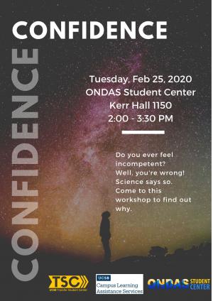 Do you ever feel incompetent? Well, you're wrong! Science says so. Come to this workshop to find out why.